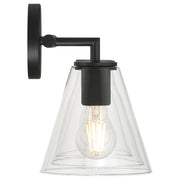 Katie 3-Light Bath Vanity Light in Matte Black