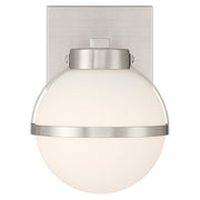 Emma LED Bath Sconce in Brushed Steel