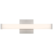 Maxx 18" LED Bath Vanity Light in Brushed Steel