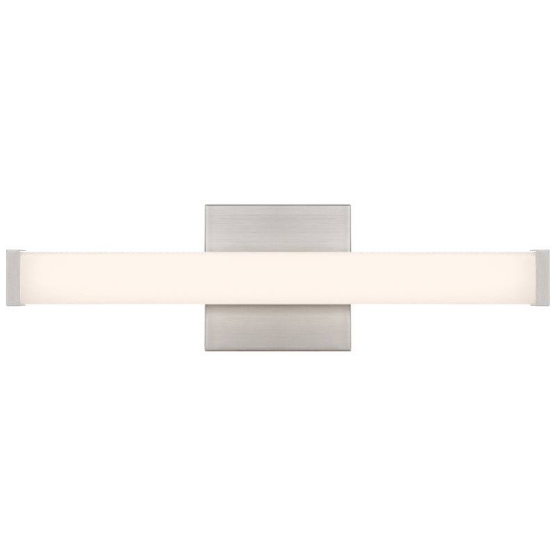 Maxx 18" LED Bath Vanity Light in Brushed Steel