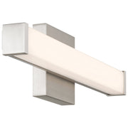 Maxx 18" LED Bath Vanity Light in Brushed Steel