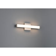 Maxx 18" LED Bath Vanity Light in Brushed Steel