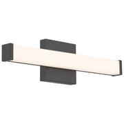 Maxx 18" LED Bath Vanity Light in Matte Black