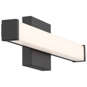 Maxx 18" LED Bath Vanity Light in Matte Black
