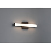 Maxx 18" LED Bath Vanity Light in Matte Black