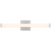 Maxx 24" LED Bath Vanity Light in Brushed Steel