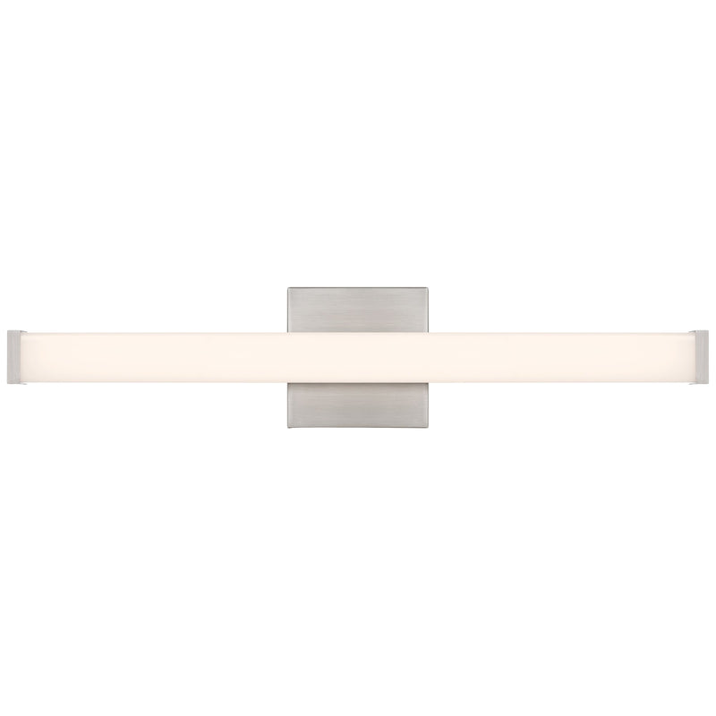 Maxx 24" LED Bath Vanity Light in Brushed Steel