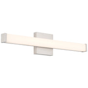 Maxx 24" LED Bath Vanity Light in Brushed Steel