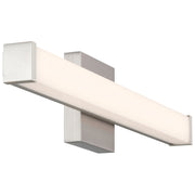 Maxx 24" LED Bath Vanity Light in Brushed Steel