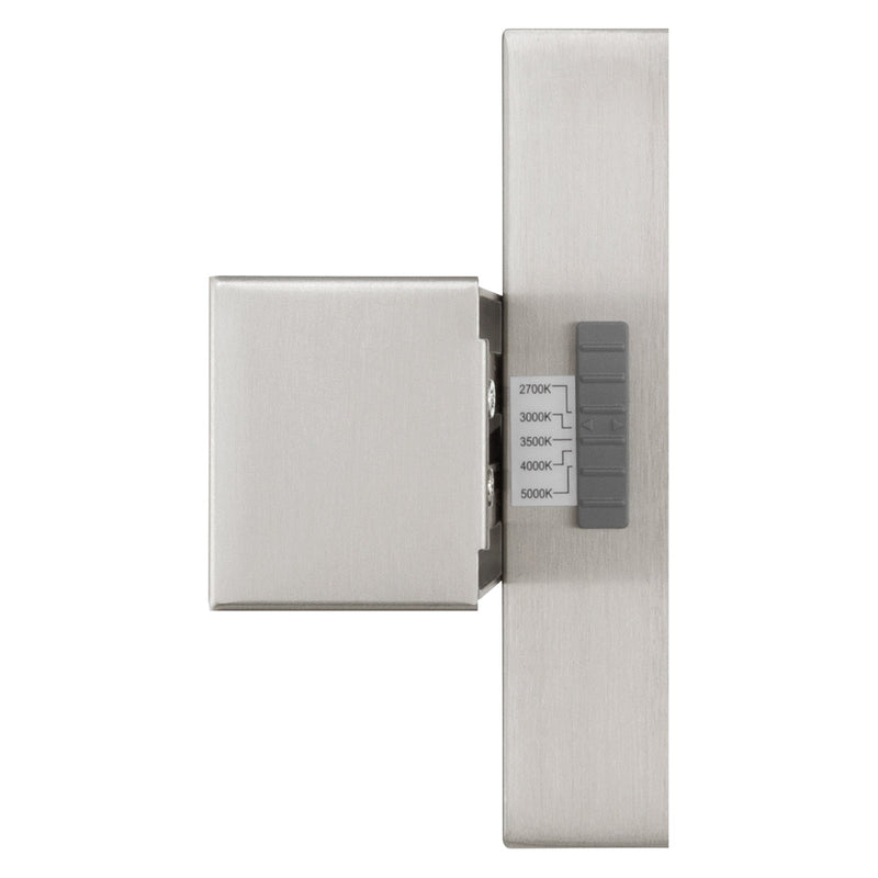 Maxx 24" LED Bath Vanity Light in Brushed Steel