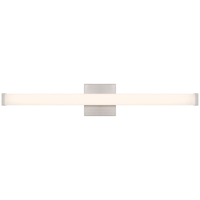 Maxx 30" LED Bath Vanity Light in Brushed Steel