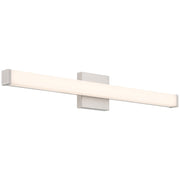 Maxx 30" LED Bath Vanity Light in Brushed Steel