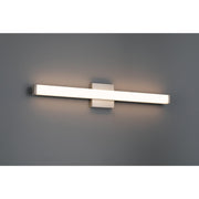 Maxx 30" LED Bath Vanity Light in Brushed Steel