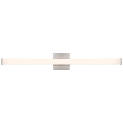 Maxx 36" LED Bath Vanity Light in Brushed Steel