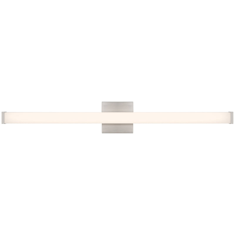 Maxx 36" LED Bath Vanity Light in Brushed Steel