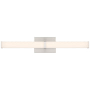 Mandi LED Bath Vanity Light in Brushed Steel