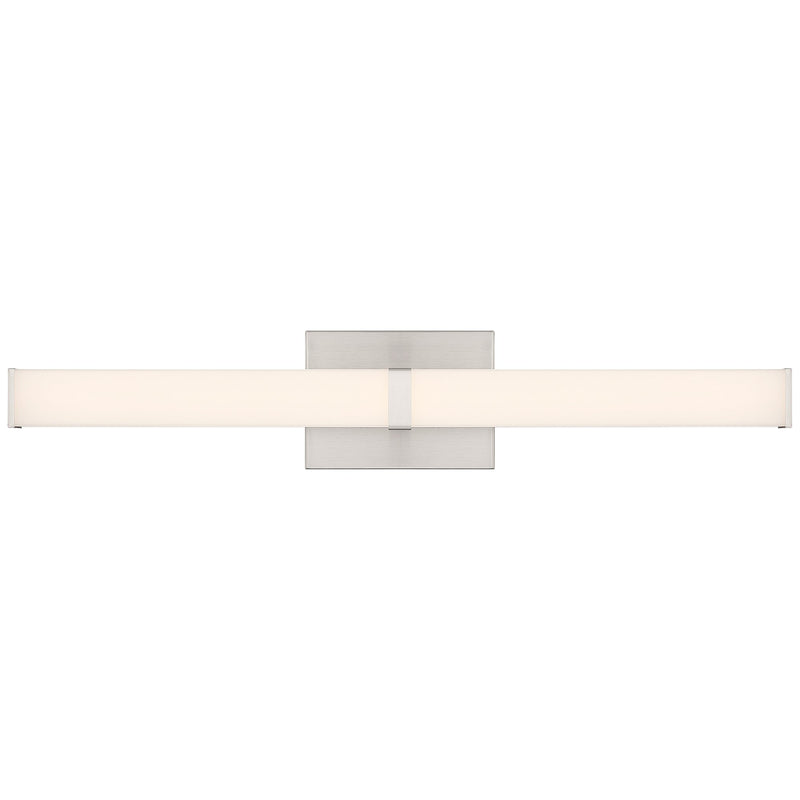 Mandi LED Bath Vanity Light in Brushed Steel