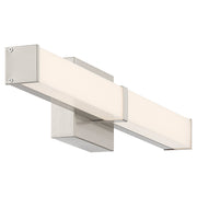 Mandi LED Bath Vanity Light in Brushed Steel