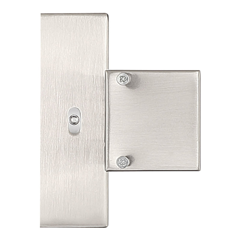 Mandi LED Bath Vanity Light in Brushed Steel