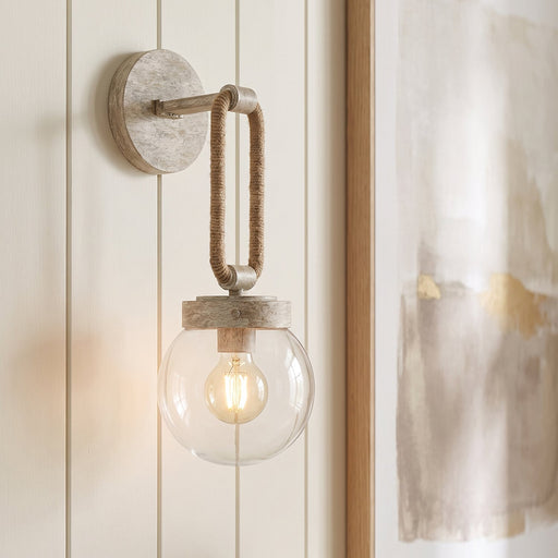 Beaufort Wall Sconce in Mystic Sand