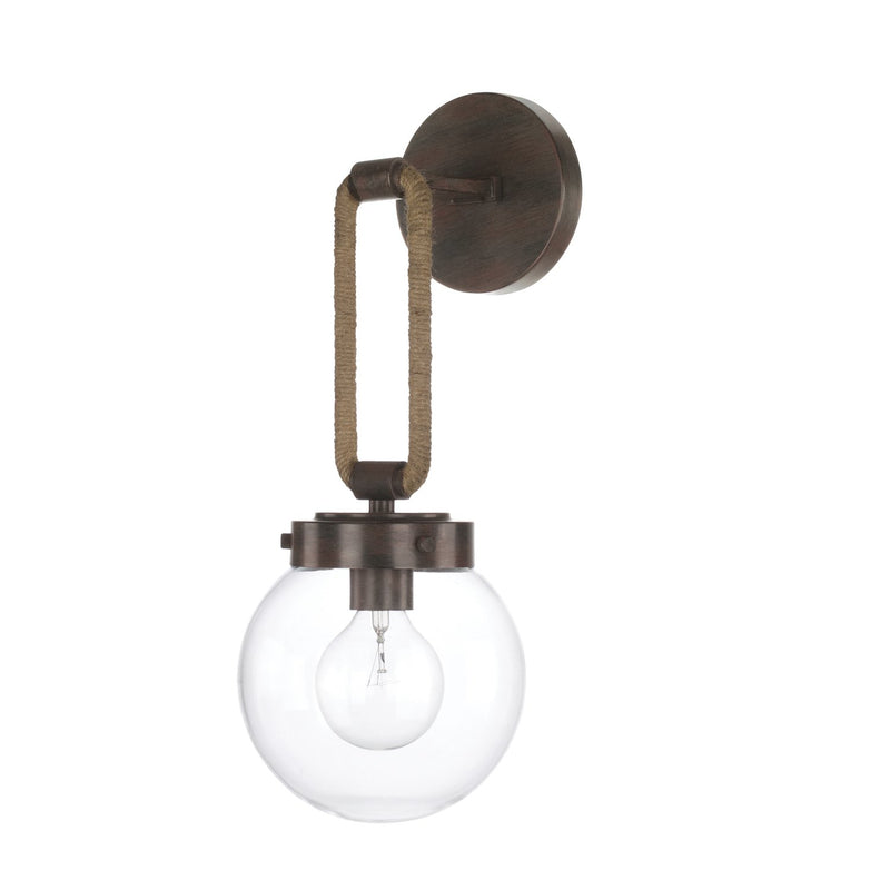 Beaufort Wall Sconce in Nordic Grey