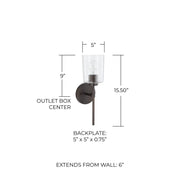Greyson Wall Sconce in Bronze