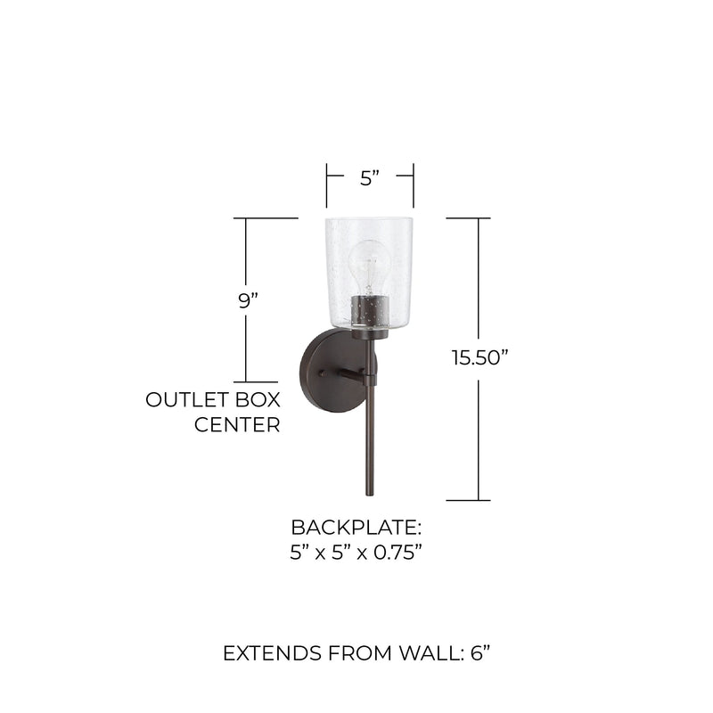 Greyson Wall Sconce in Bronze