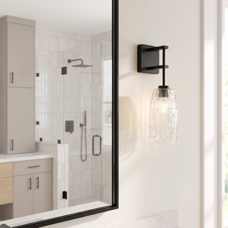 Casper Wall Sconce in Matte Black