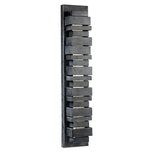 Legend Medium Outdoor Wall Sconce in Dark Weathered Zinc