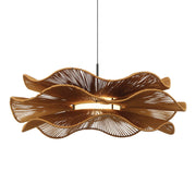 Whisper LED Pendant in Latte Rope