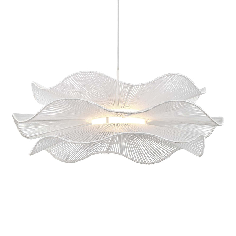 Whisper LED Pendant in Matte White