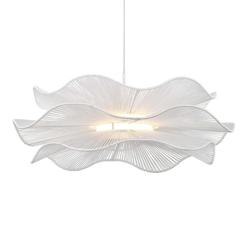 Whisper LED Pendant in Matte White
