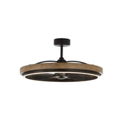 Teton 36" LED Fandelight in Driftwood / Black