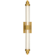 Julia LED Wall Sconce in Antique Brushed Brass