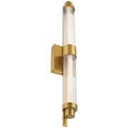 Julia LED Wall Sconce in Antique Brushed Brass