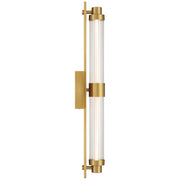 Julia LED Wall Sconce in Antique Brushed Brass