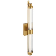Julia LED Wall Sconce in Antique Brushed Brass