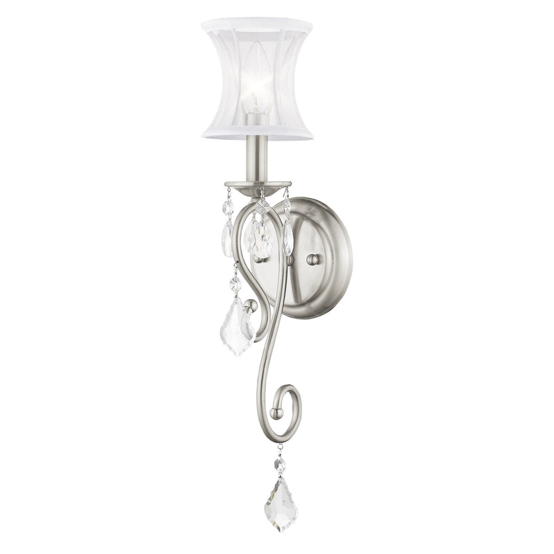 Newcastle Wall Sconce in Brushed Nickel