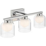 Chloe 3-Light LED Bath Vanity Light in Chrome