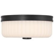 Daniella LED Flush Mount in Matte Black