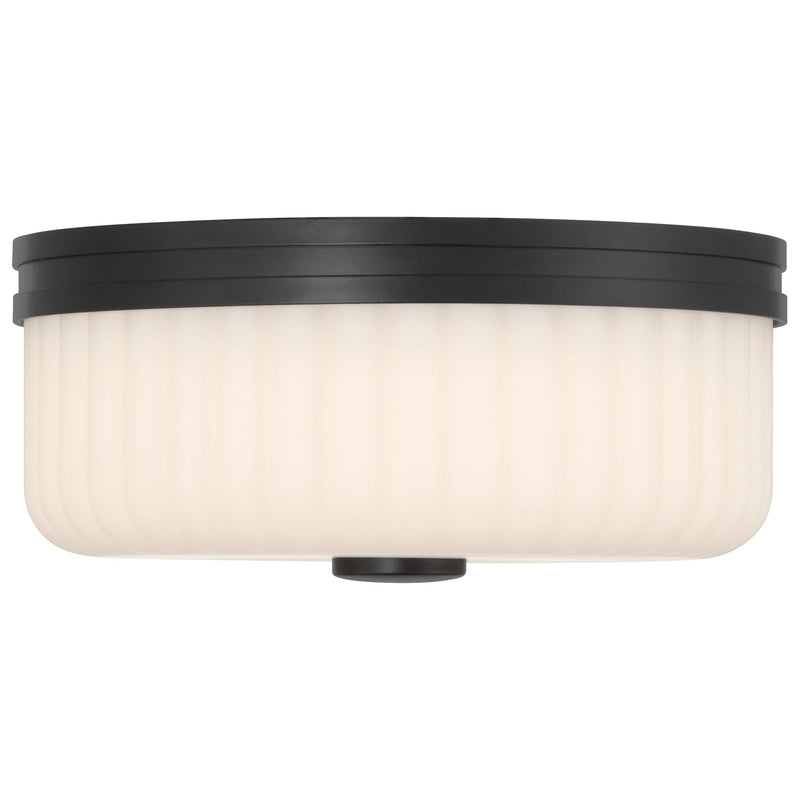 Daniella LED Flush Mount in Matte Black
