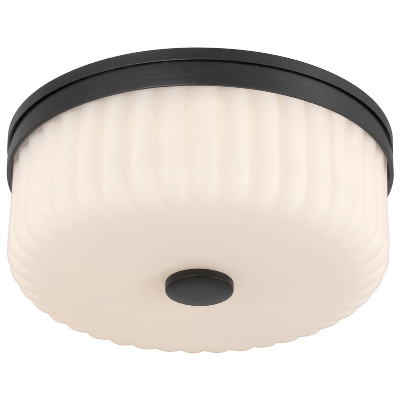 Daniella LED Flush Mount in Matte Black