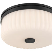 Daniella LED Flush Mount in Matte Black