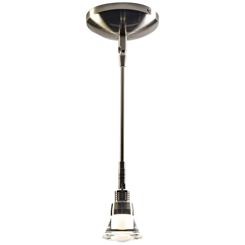 Optix LED Pendant in Matte Chrome