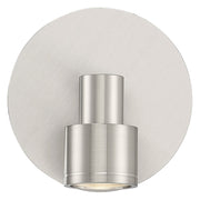 Lincoln Adjustable LED Semi-Flush Mount in Brushed Steel