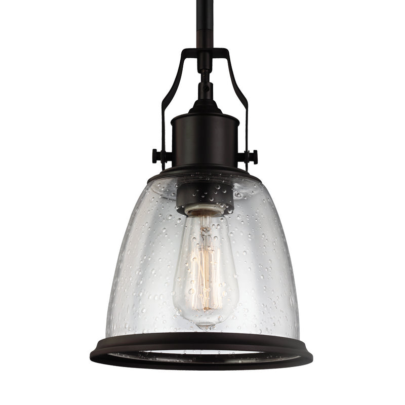 Hobson One Light Pendant in Oil Rubbed Bronze