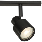 Lincoln 3-Light LED Track Light in Matte Black