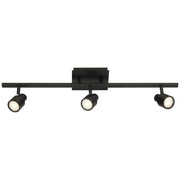 Lincoln 3-Light LED Track Light in Matte Black