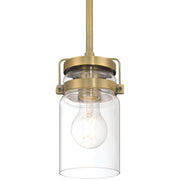 Shelby Pendant in Brushed Gold