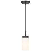 Iris Mini Pendant in Matte Black